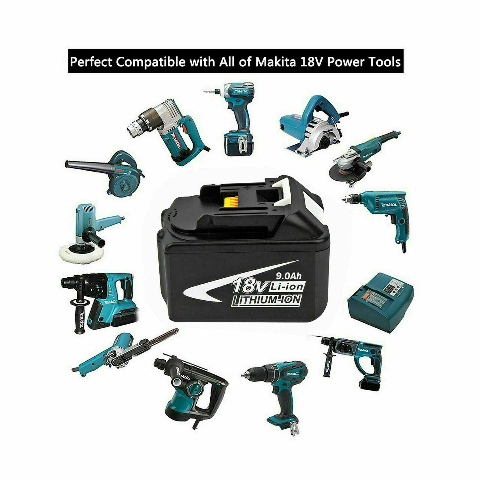 18V Battery for Makita BL1815 BDF452 BL1820B LXFD01 BTW450 BJR182 18V Battery for Makita BL1815 BDF452 BL1820B LXFD01 BTW450 BJR182